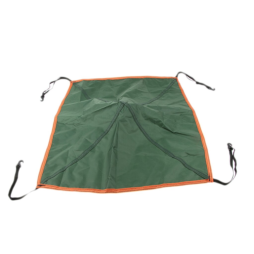 Toldo superior de reemplazo para tienda de campaña al aire libre, protección a prueba de lluvia, cubierta de ventilación de techo: Verde