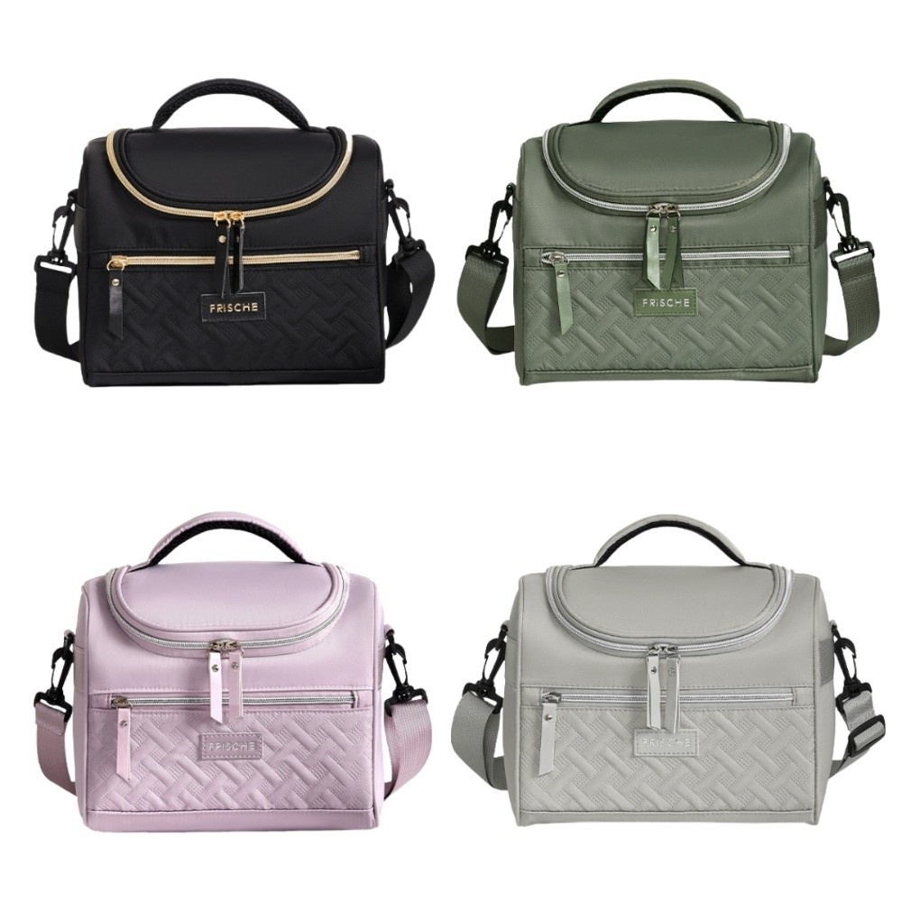 Portable PEVA Lunch Bag Thickened Large Capacity Picnic Bag Heat Preservation Waterproof Cooler Bag Thermal Lunch Box