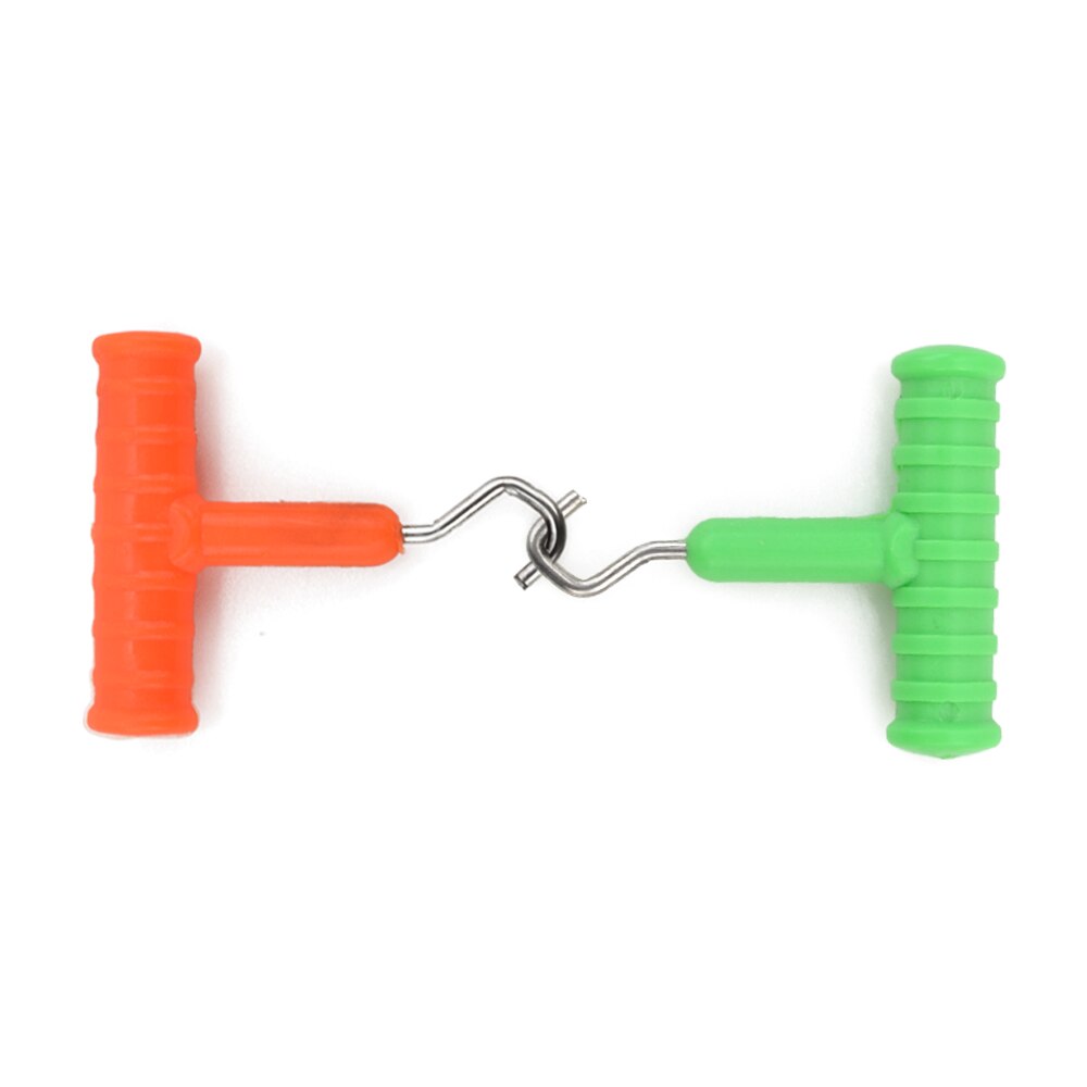 2 x Carp Fishing Rigs Knot Puller Hook Line Knot Puller Hair Rig Knot Tool Fishing Tackle Accessories