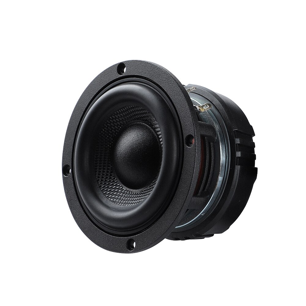 AIYIMA-altavoz Subwoofer de 4,5 pulgadas, Hifi, 4/8 Ohm, 50W, fibra de vidrio, para lavabo, graves profundos, altavoz magnético grande, 1 ud.