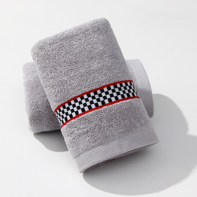 Cotton Horizontal Bar Towel Lovers Face Towel Household Soft Water Absorbent Adult Lovely Bath Towel Towels Bathroom Microfiber: 8