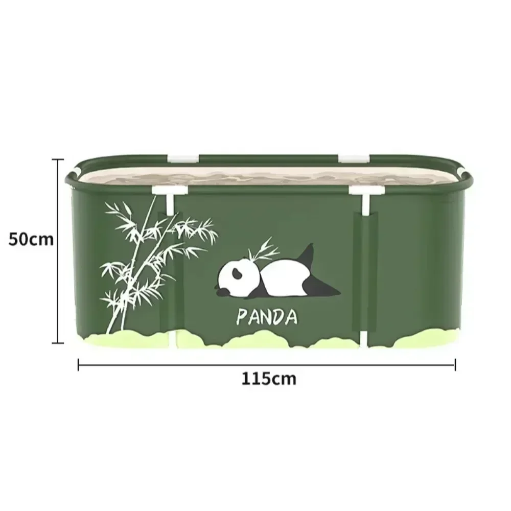 Bath Bucket Adult Foldable Bath Bathtub Thickened Household Bathtub Save Space Double Person Bath Tub Free Assembly Ice Bucket
