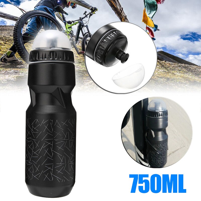 750 Ml Mountainbike Fiets Water Drink Kooi Outdoor Sport Plastic Draagbare Ketel Water Fles Drinkware