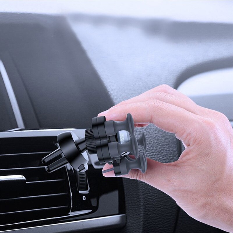 Gravity Auto Telefoon Houder Auto Telefoon Houder In Auto Air Vent Clip Mount Gravity Auto Mount Voor Gps Stand Voor iphone Xiaomi Huawei