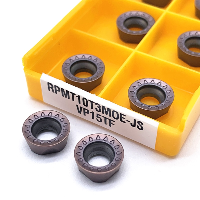 RPMW1003 RPMT08T2 RPMT10T3 RPMT1204 RPMT1606 MO E JS VP15 R5 Internal Round Carbide Insert CNC metal Turning Tool