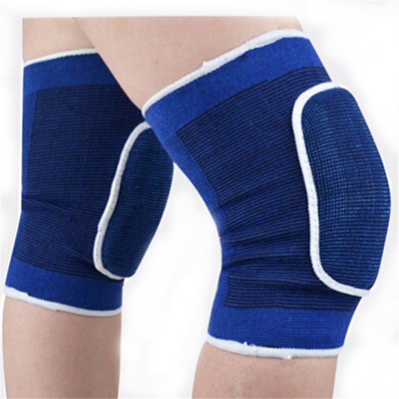 1 paar Kniebeschermers Schaatsen Voetbal Sport Elastische Knie Pads Been Warmer Voor Kinderen Volwassenen Volleybal Basketbal Knie Pad Knie Bandage