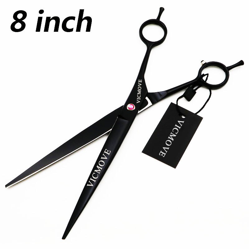 Tijeras de peluquería canina para mascotas, profesionales, de pelo liso para perros y gatos, , 8 pulgadas
