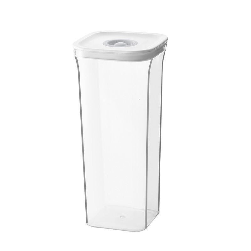 500-1500ML Airtight Cans Grain Storage Box Household Kitchen Food Grade Nuts Beans Grain Plastic Storage Storage Tanks Style: 1500ML