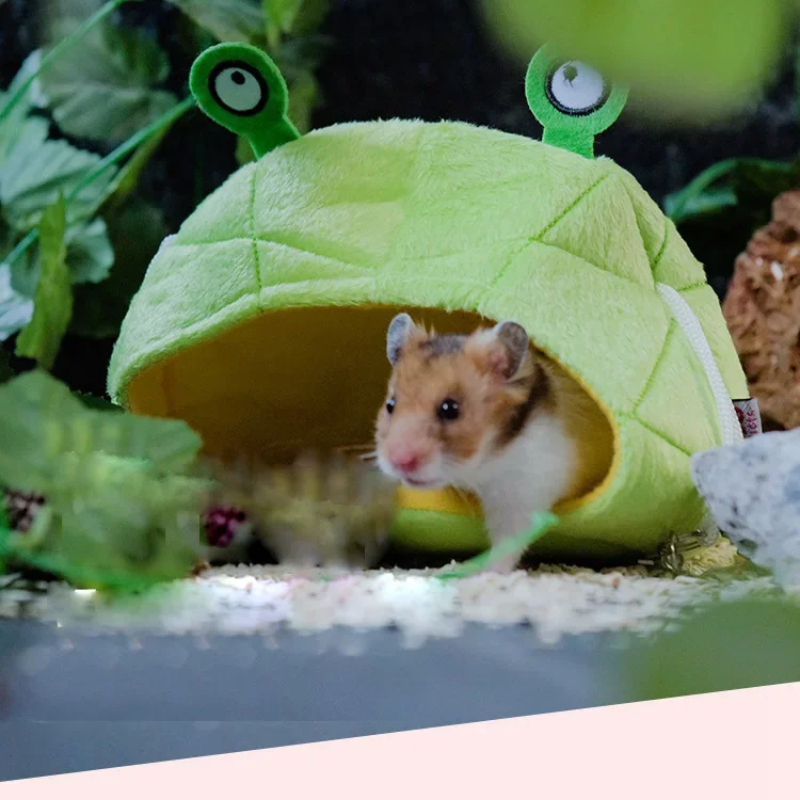 Hamster hamac Cage maison Rat cochon d'inde Cavia mignon dessin animé banane ananas grenouille nid Hamster maison