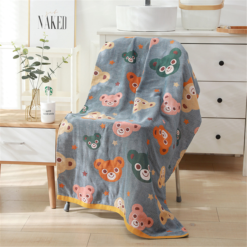Cusack 23 style kwiatowe w stylu boho Cartoon miękka przędza bawełniana ręcznik kąpielowy dla dzieci dorosłych mężczyzn kobiet 80x160 cm dobrej jakości