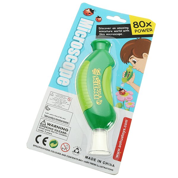 Kinder Mini Handheld Mikroskop Tragbare Kinder Kinder Biologische Mikroskop Für Kinder der Wissenschaft Experiment