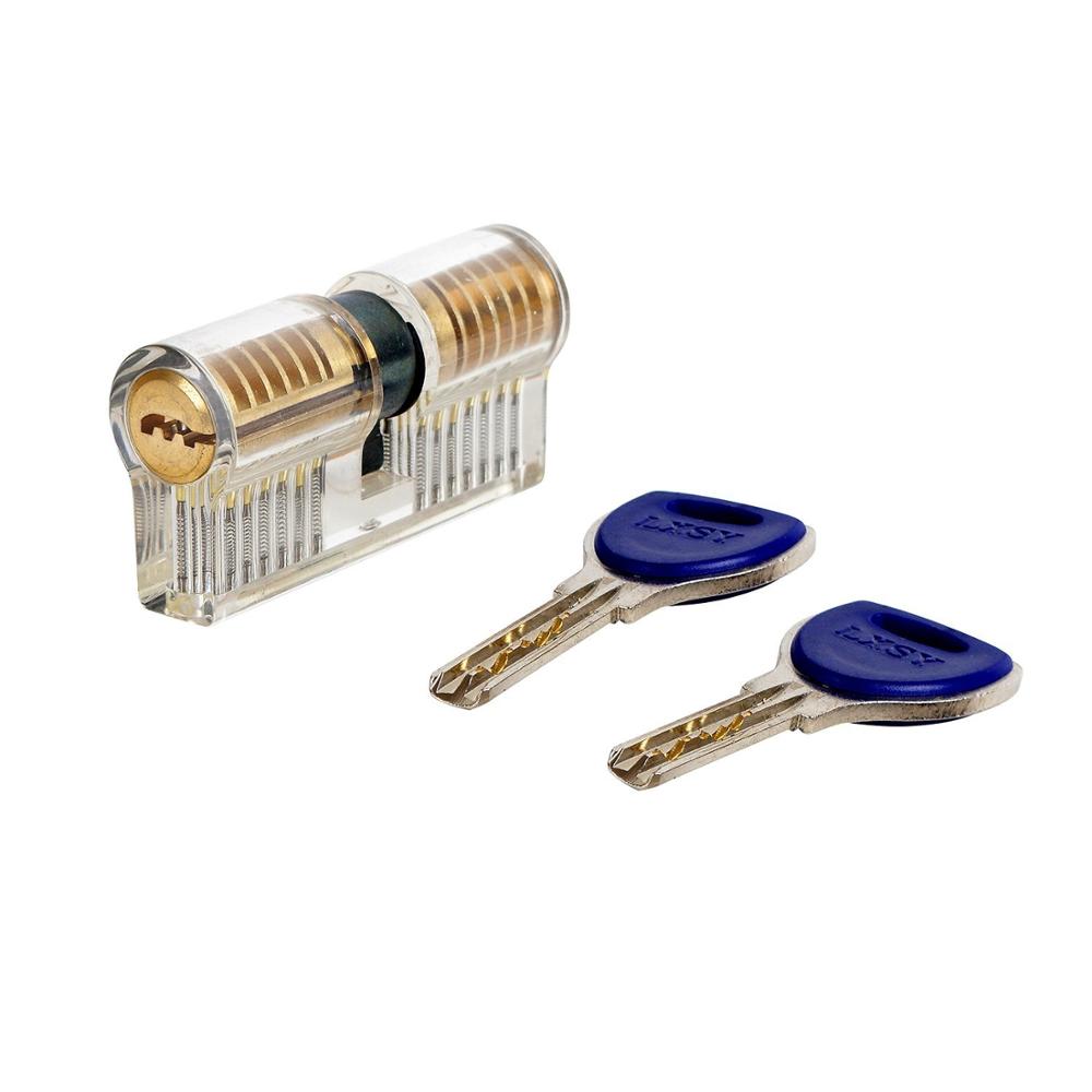 Crystal Lock Pick Training Practice Padlock for Beginners - Discover How A Lock Works