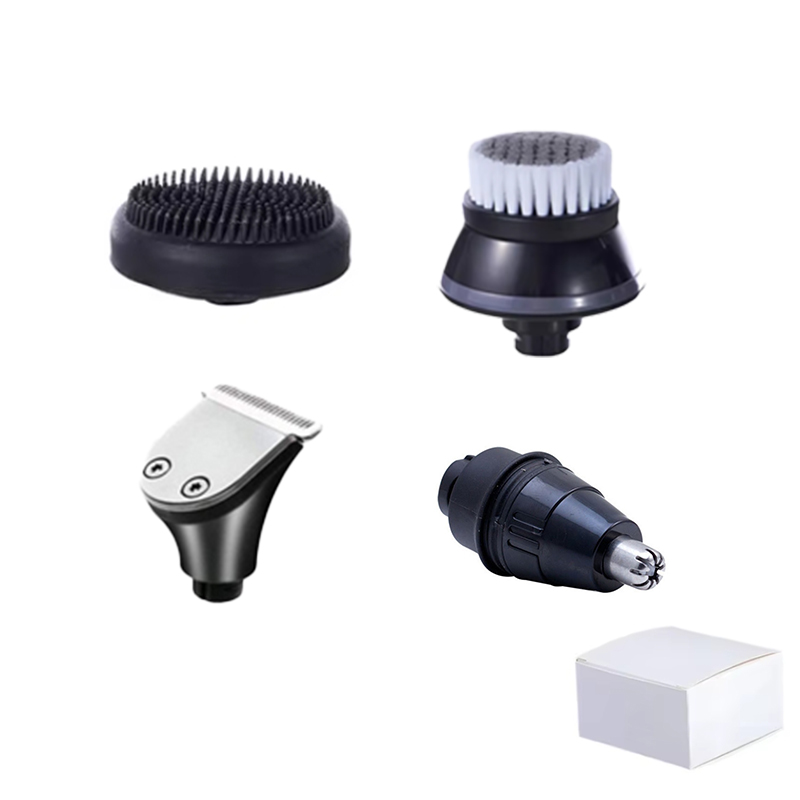 Replaceable 3D 4D 5D 6D 7D 8D 9D Electric Shaver Heads | Nose Trimmer, Hair Clipper & Facial Massage Heads: Pink