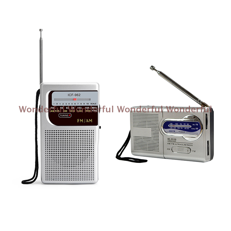 Antenne radio télescopique AM FM en métal 17/25 cm, antenne rotative pleine canal M2.5 à 5 sections pour une réception améliorée