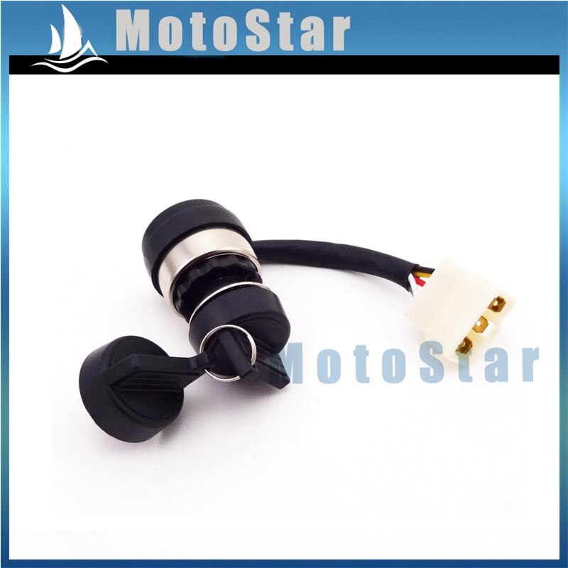 5 Wire On Off Kill Ignition Key Switch For 170F 178FA 178F 186F 186FA Chinese Gasoline Generator