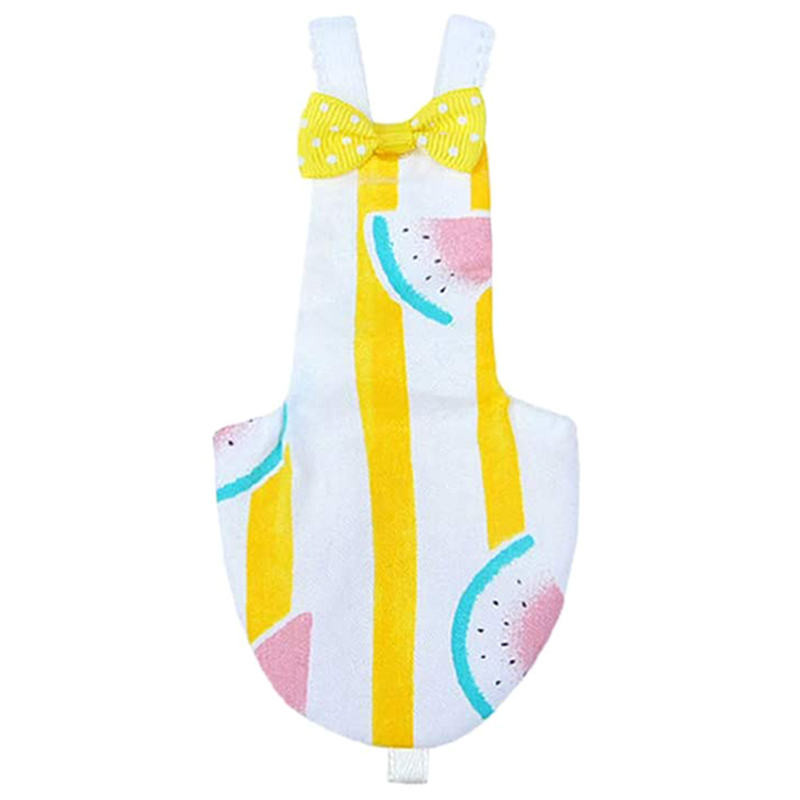 2Pcs Bird Diaper Reusable Washable Parrot Nappies Clothes Flight Suit Dress For Parakeet Cockatiel African Macaw