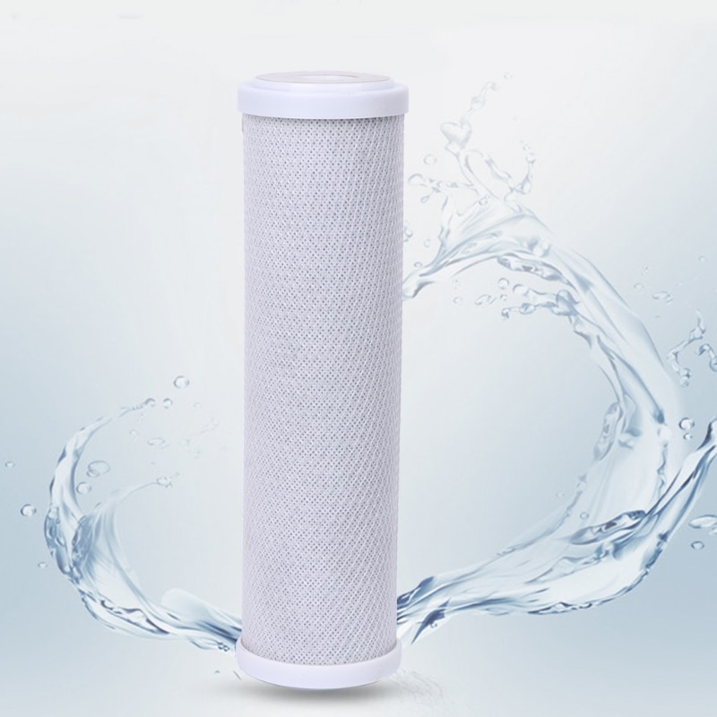 Activated Carbon Block Water Filter Cartridge RO CTO Water Cleaning Replacement 10166
