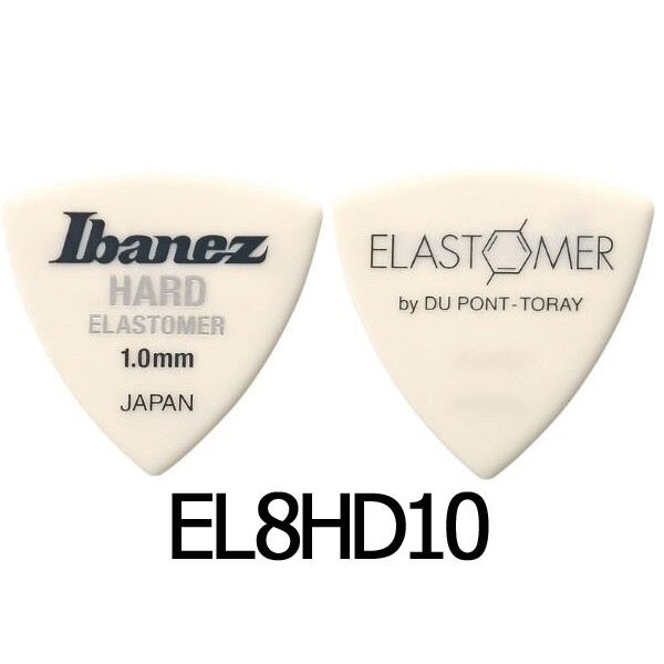 Ibanez ELASTOMER Guitar Pick, Sell by 1 piece: EL8HD10 hard 1.0mm