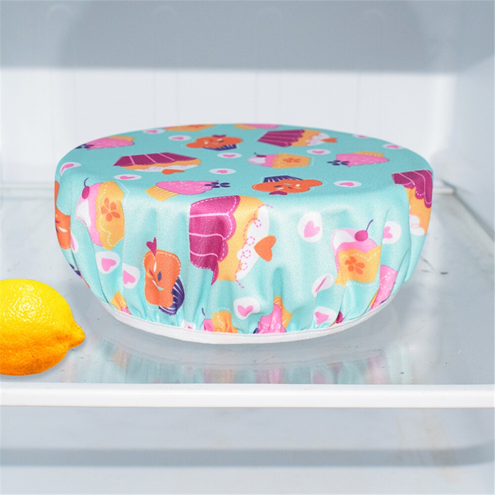 Couvercle de bol alimentaire, , 3 pièces, en tissu universel, pour ustensiles de cuisine, Pot, réutilisable, extensible, accessoires de cuisine
