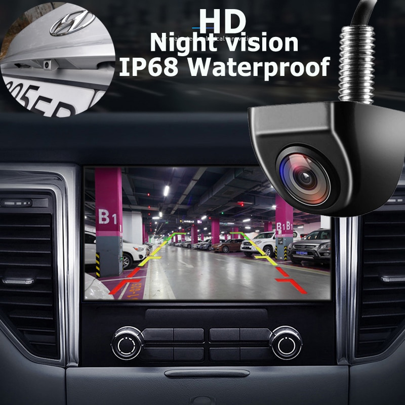 Ahd 1080 Reverse Camera Voertuig Camera Auto Achteruitrijcamera Auto Ccd Hd Parkeergelegenheid Reverse Backup Achteruitrijcamera Graden Waterdichte