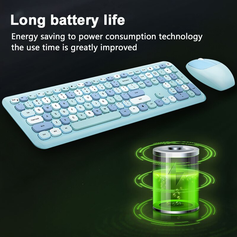 2.4G Wireless Gaming Keyboard Mouse Set Gaming Mouse Magic Keyboard Combo For Laptop Computer PC Gamer Mice Computer Mause Kit