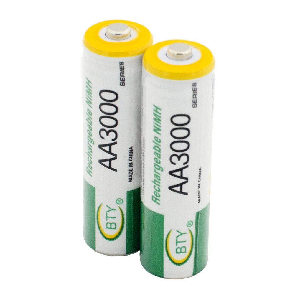 Bty 4/8/12/16/20 Pcs Aa 3000 Mah 1.2 V Quanlity Oplaadbare Batterij Aa 3000 Mah Ni-Mh 1.2 V Oplaadbare 2A LR6 HR6 Batterij