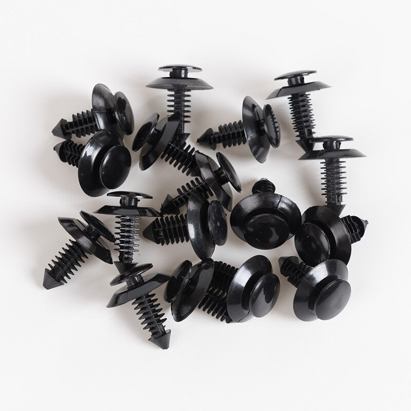 50 sztuk płyta drzwiowy płyta gnida klipy zacisk zderzak N801925S dla bród mustangów 1981-1999 2000 2001 2002 2003 2004 2005