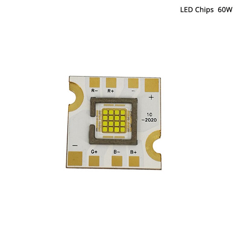 Smart High Power LED Gobo Spot Light 60W RGB Chips Voor Projectoren LED Diode Spotlight Patroon Rotatie Chip Lamp SHEHDS: LED chips 60W