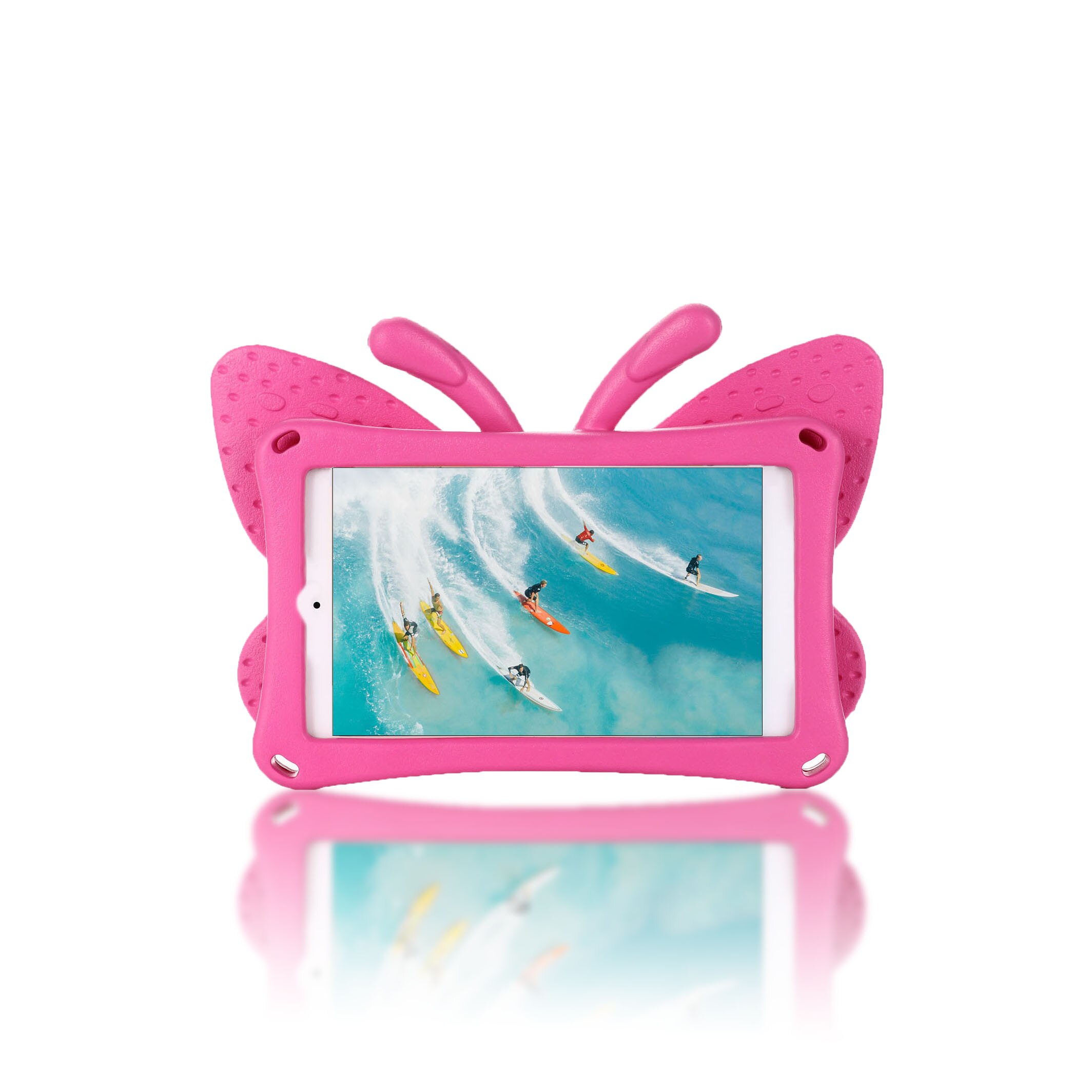 Case For Samsung Galaxy Tab A 10.1 SM-T510 SM-T515 Cute butterfly Kids Tablets Cover For Samsung T510 T515 fundas+Soft Film
