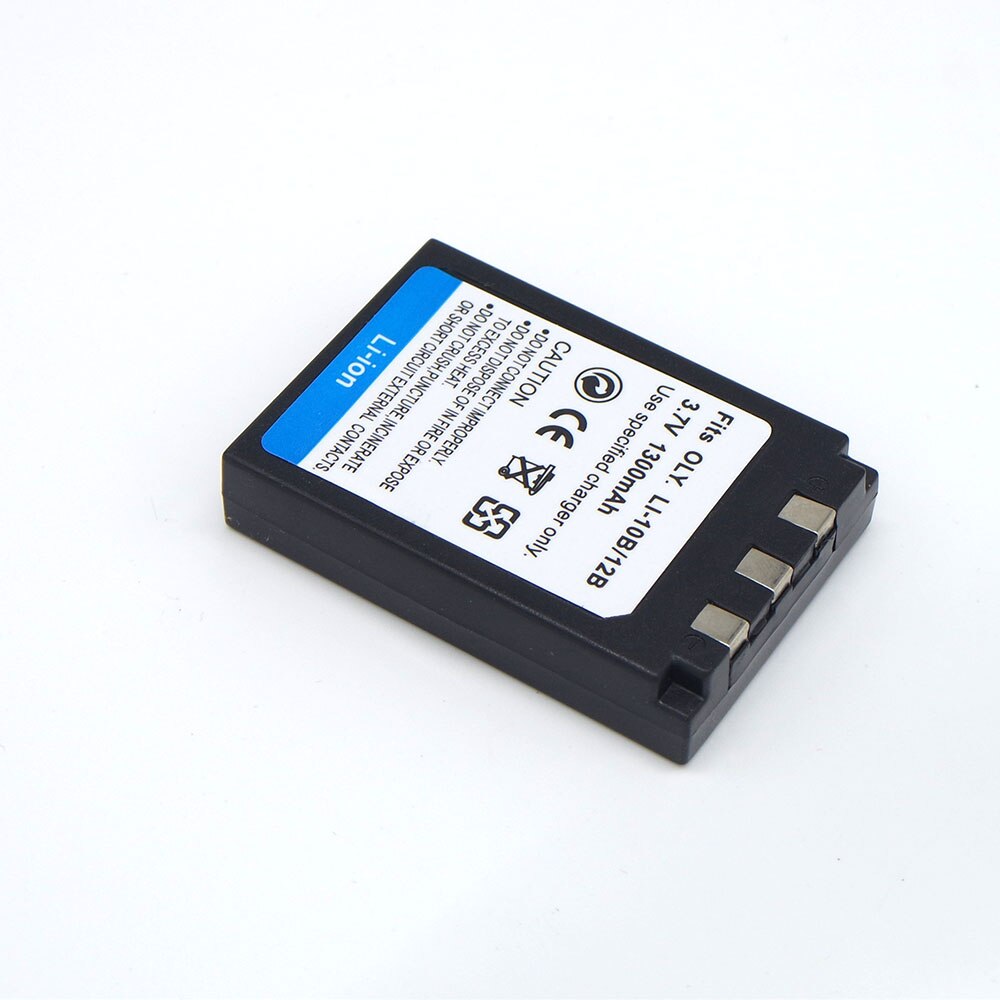 Battery +Wall Charger Li-10B Li10B Li 10B Li-12B Li12B Li 12B Rechargeable for Olympus FE-200 IR-500 X-1 X-2 X-3 C-760