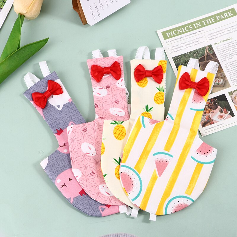 Pañal de loro con correa ajustable con pajarita, ropa de bolsillo anticaca, colorido Floral, cacatúa, palomas, pájaro, vuelo