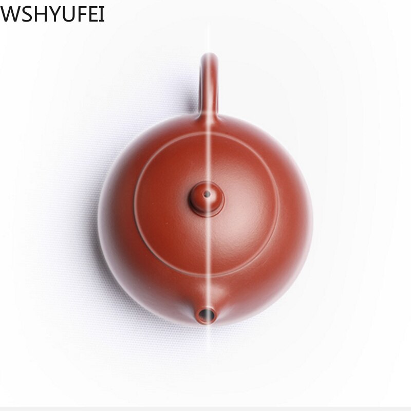 Chinese Yixing Thee Pot Paarse Klei Xishi Theepot Thee Zetgroep Beauty Waterkoker Handgemaakte Dahongpao Theewaar Thee Ceremony Supplies 180Ml