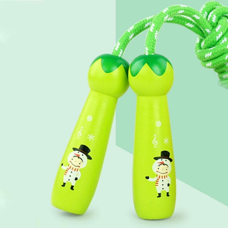 Rope Workout Equipments for Girls Fitness Accessory Child Jump Rope Cute Cartoon Skipping