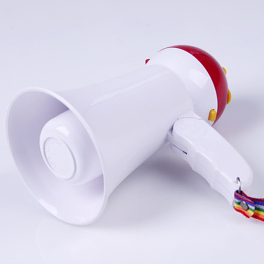 5W Mini Portable Megaphone Travel Guide Teaching Horn Wireless Foldable Loud Speaker Speech Play Music Amplifier Handheld