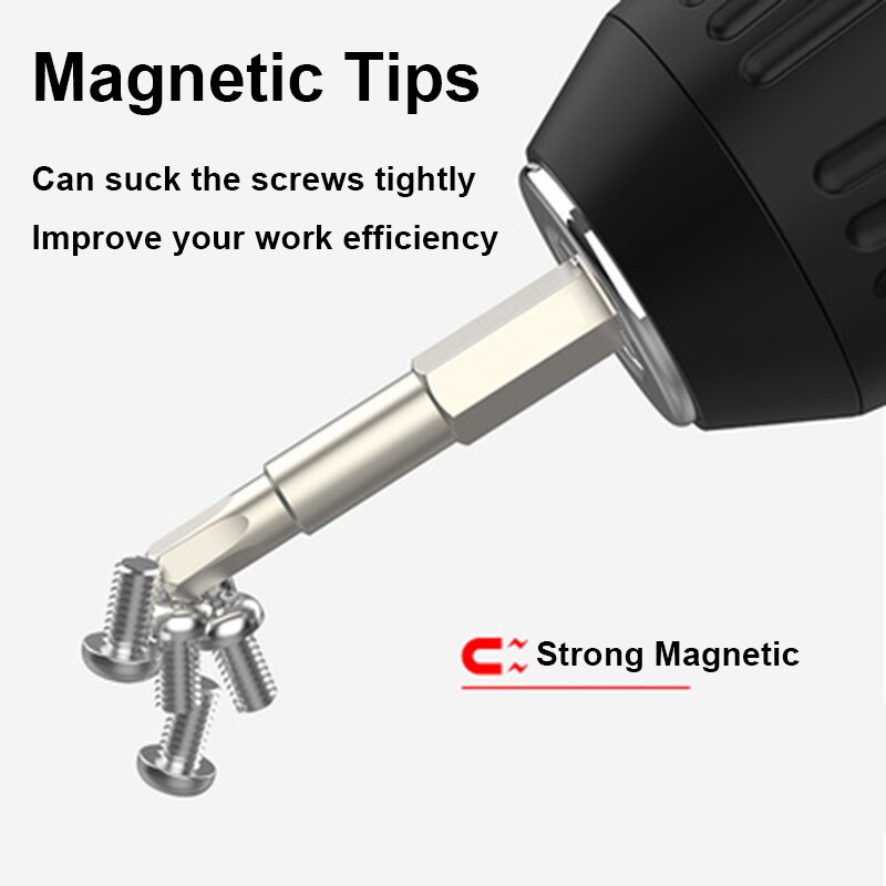 100mm Hex Head Allen Wrench Drill Bit Set S2 Steel Metric Hex Bit Set Magnetic Tip Hex Key Screwdriver Bits For Electric Drill