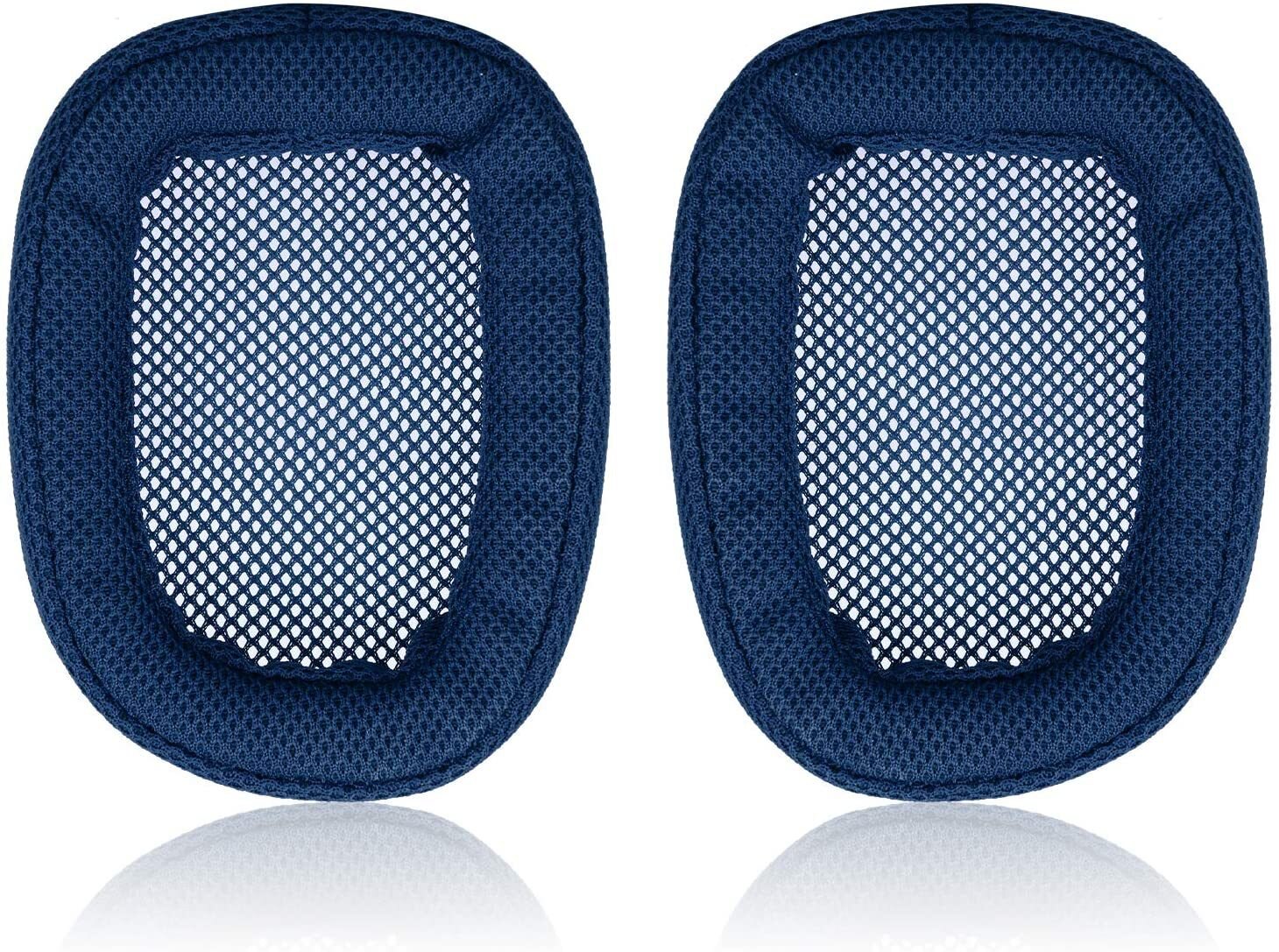Oreillettes en mousse à mémoire de forme pour casque Logitech G433 G233 gpro G533, coussinets de remplacement: Blue mesh