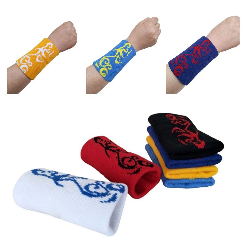 1pc armband sport svettband handband svett handledsstöd stag lindar skydd för gym volleyboll basket sport