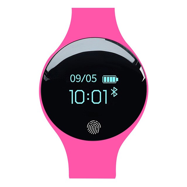 SANDA Smart Horloge Kinderen Kids Horloges Voor Meisjes Jongens Studenten Polshorloge Sport LED Digitale Horloge Kind Klok: pink