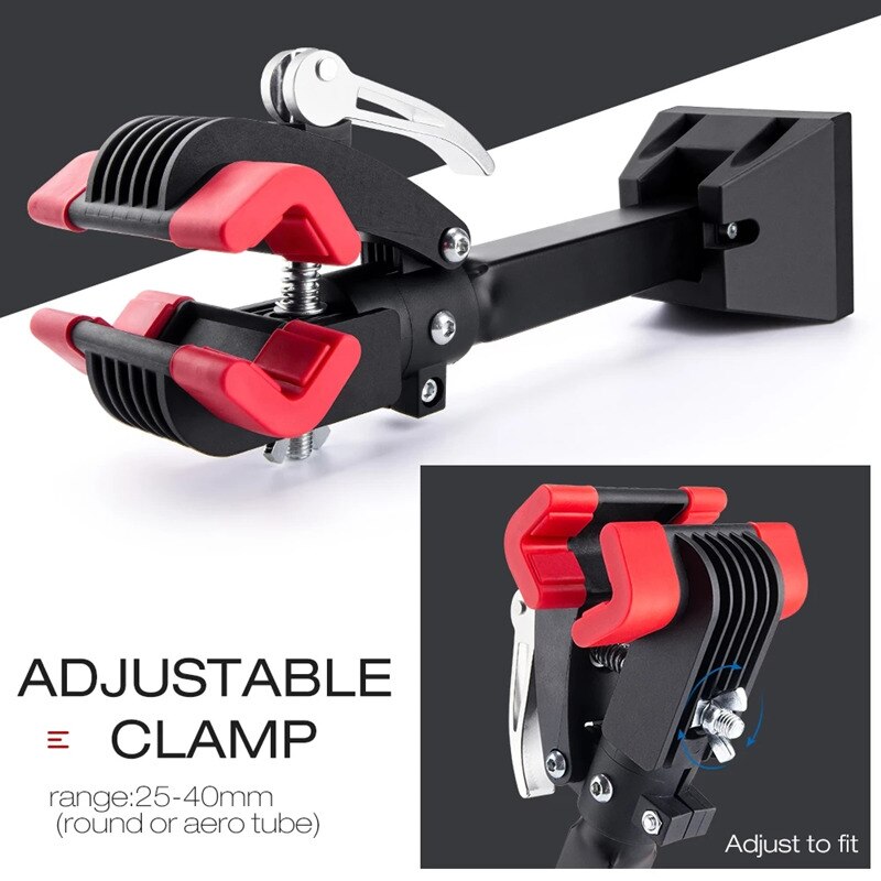 Bike Stand Indoor Bike Storage Bike Wall Mount for MTB Bike Rack Bracket Holder Garage Hangar Maintenance Repair Work Bracket