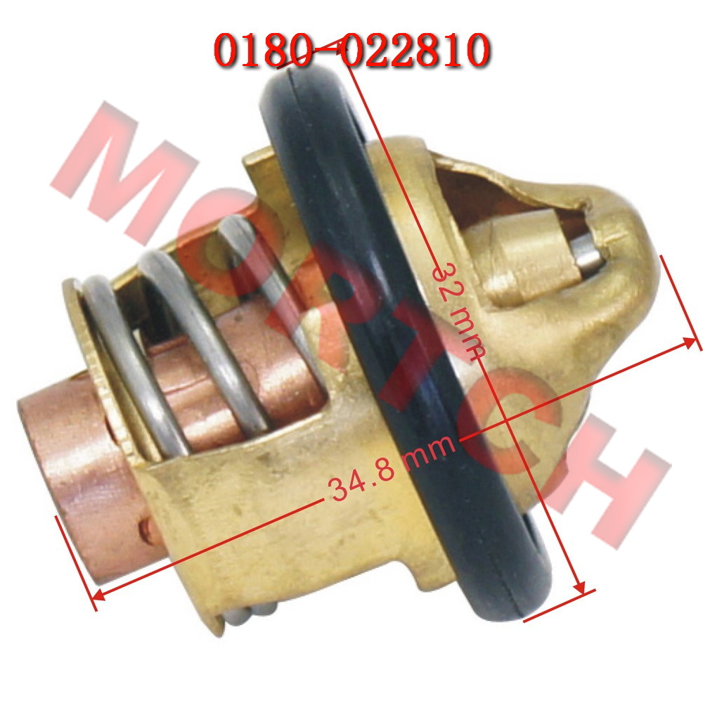 Thermostat 0180-022810 For CFMoto 600cc ENGINE 157MJ-2A 196S-B U6 ATV CF500 600 625 UTV CF600-5 CF500-3 UForce U6 UForce 500 U5