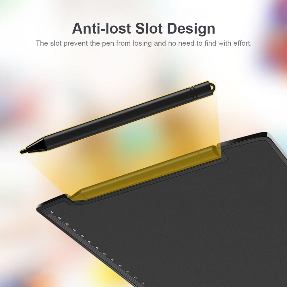 12 pouces mince dessin tablette Portable LCD numérique bloc-Notes bloc-Notes électronique tableau graphique Notes rappel avec stylet