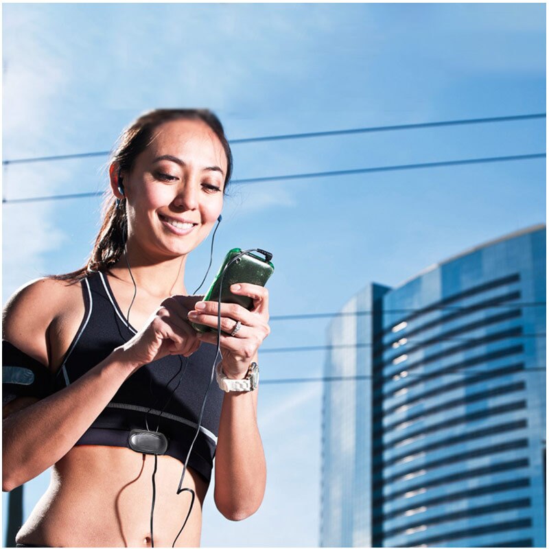 Heart Rate Monitor Chest Strap Bluetooth 4.0 ANT Fitness Sensor Compatible Belt Outdoor Band Real-Time Heart Rate Detection