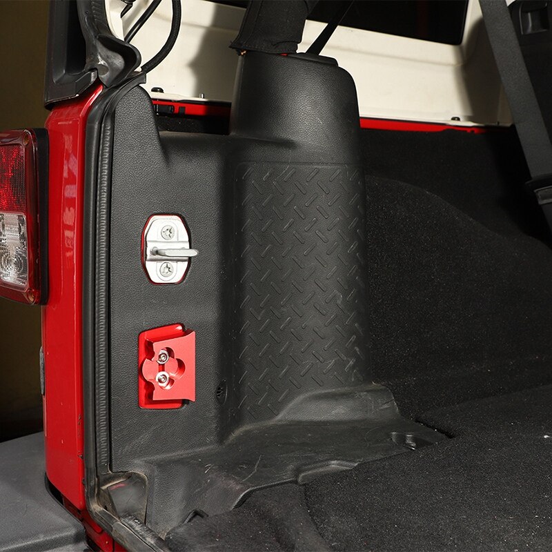 Car Tailgate Latch Bumper Stop Tailgate Alignment for Jeep Wrangler JK JKU 2007 Accessories