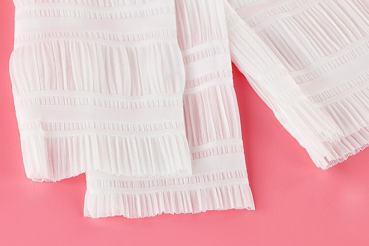 Zwart wit roze beige lange dame meisje sexy disco dans kostuum feest kant vingerloze lange handschoenen