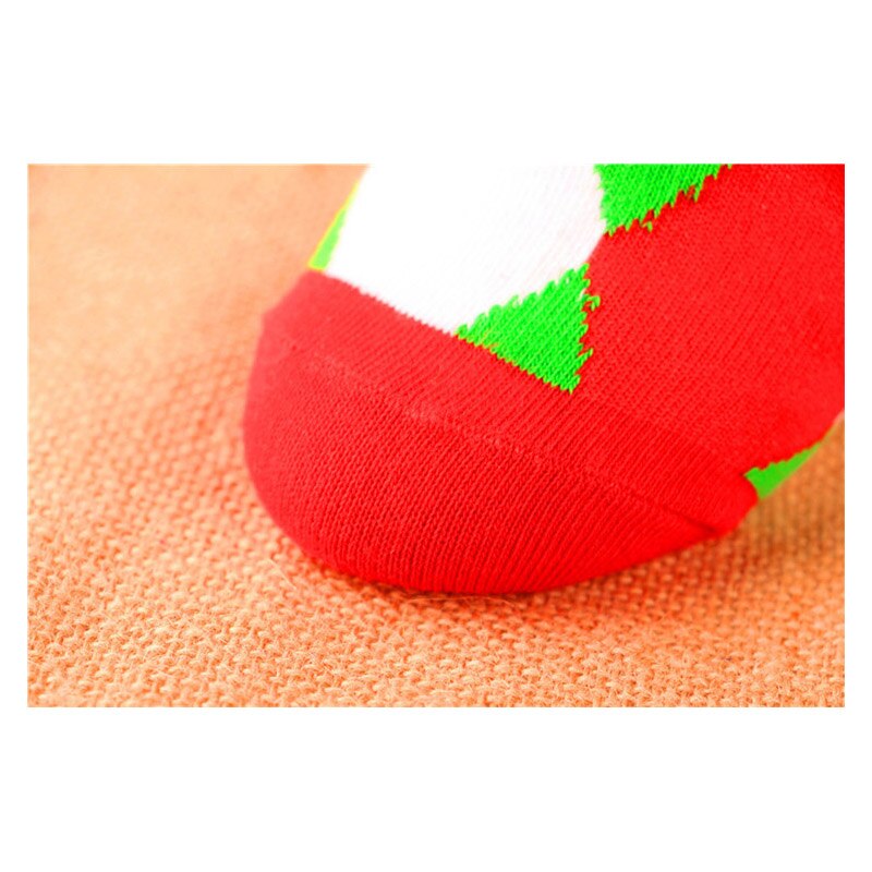 Colorido algodão feminino engraçado meias de natal floco de neve hip-hop feliz ano novo outono inverno papai noel neve elk presente meias
