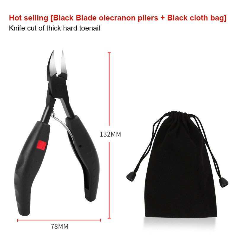 AA Pro Heavy Duty Toe Nail Clippers - 5.5" Stainless Steel Podiatry Plier Style