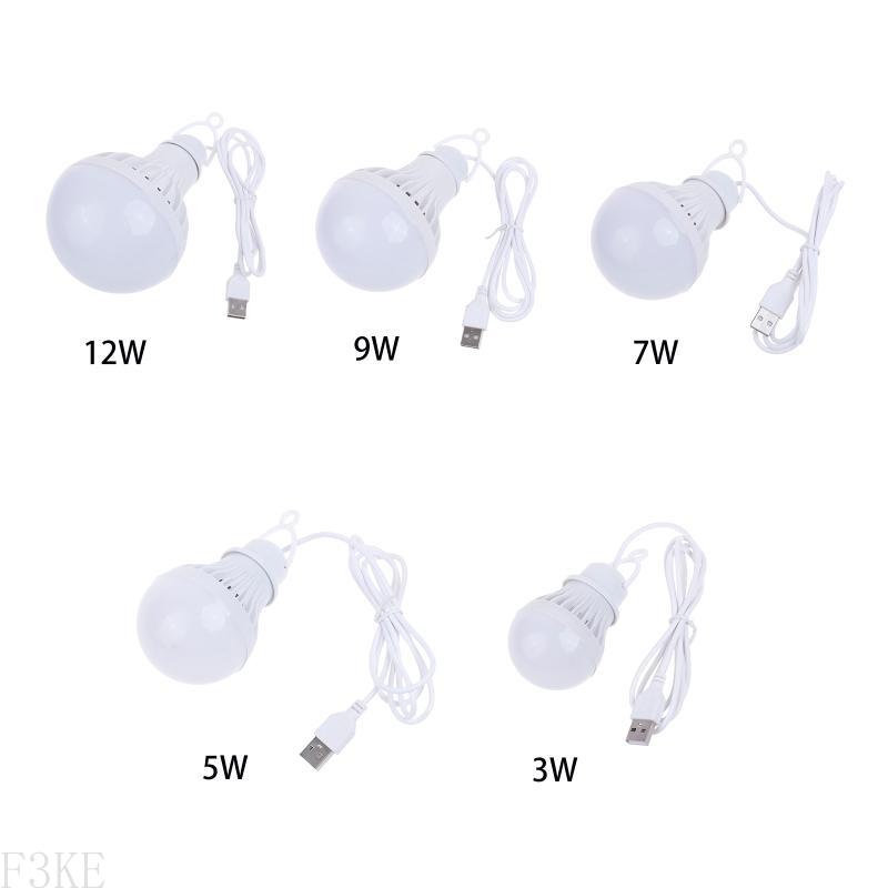 F3Ke USB LED -Glühbirne Notfalllicht LED Lamp Lampe USB -Licht für Kinder Bett
