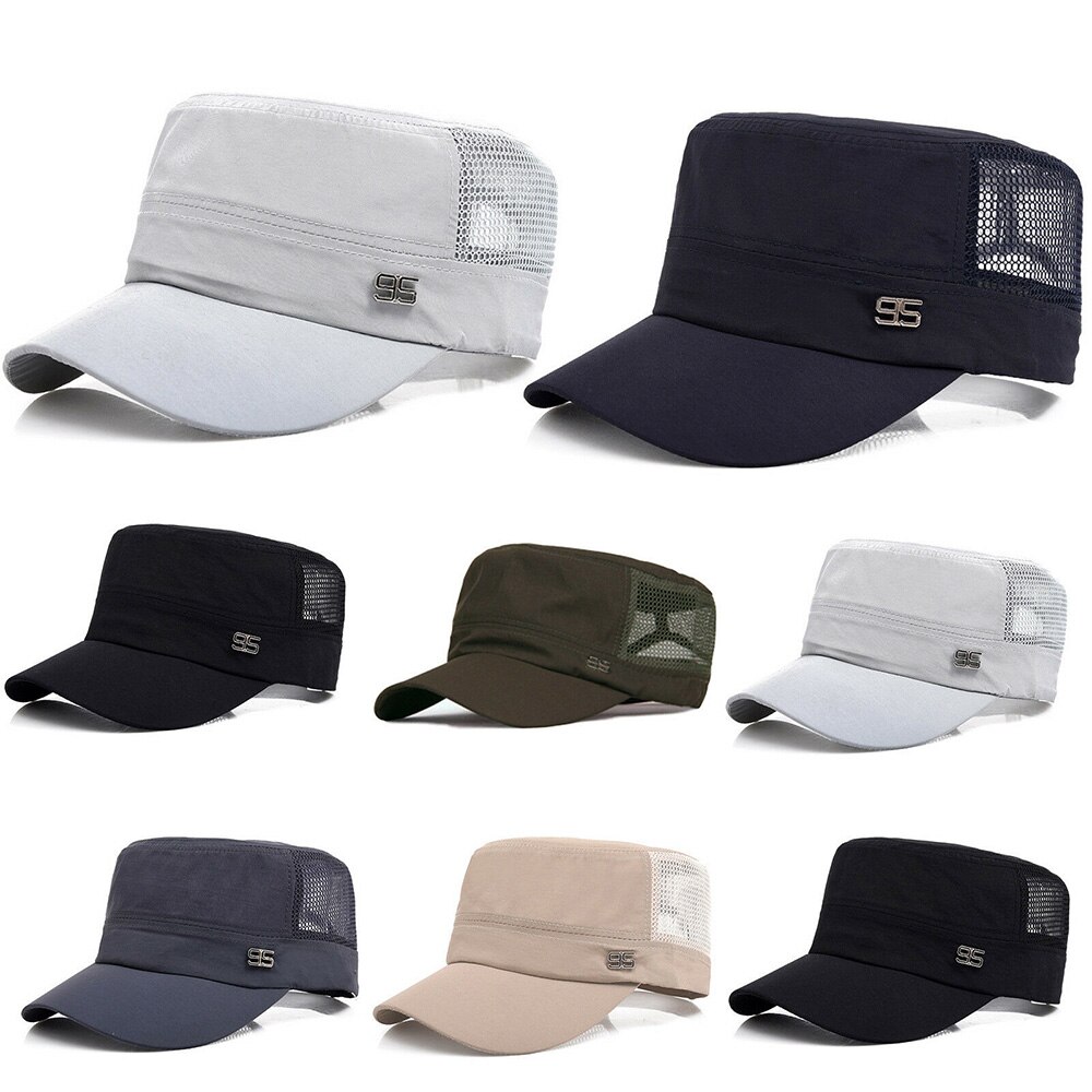 Zomer unisex heren baseballpetten dames ademend mesh snapback petten heren trucker petten