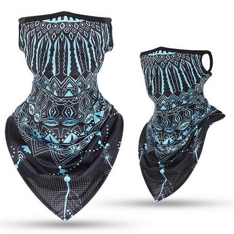 Gezichtsbedekking bivakmuts sjaal nek buitensport zijde oorlus buis unisex unisex hoofd gezicht nek gaiter klimsjaal gezichtsmasker: E666122