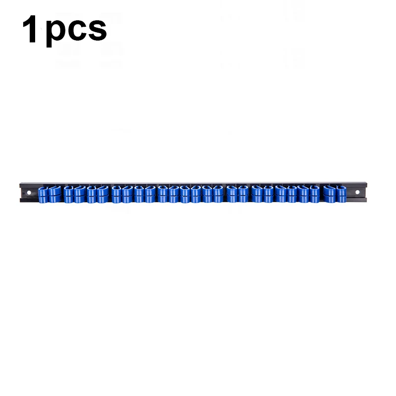 Screwdriver Organizer Tool Holder Wall Organizer Wall Mount for Vice Wrench Plier Screwdriver Multifunctional Sleeve Holder: Blue